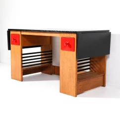 Art Deco Modernist Desk or Writing Table by Hendrik Wouda for Pander, 1920s